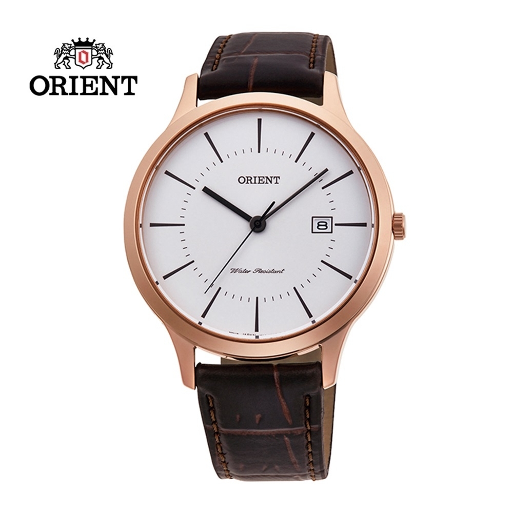 ORIENT 東方錶 CONTEMPORARY 系列皮帶款 白色RF-QD0001S - 39.0mm