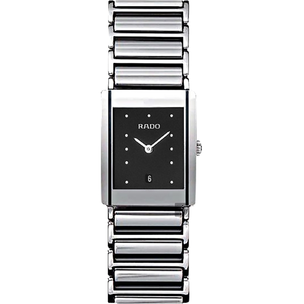 RADO 雷達 官方授權 Integral 精密陶瓷女錶 R03 R20486172