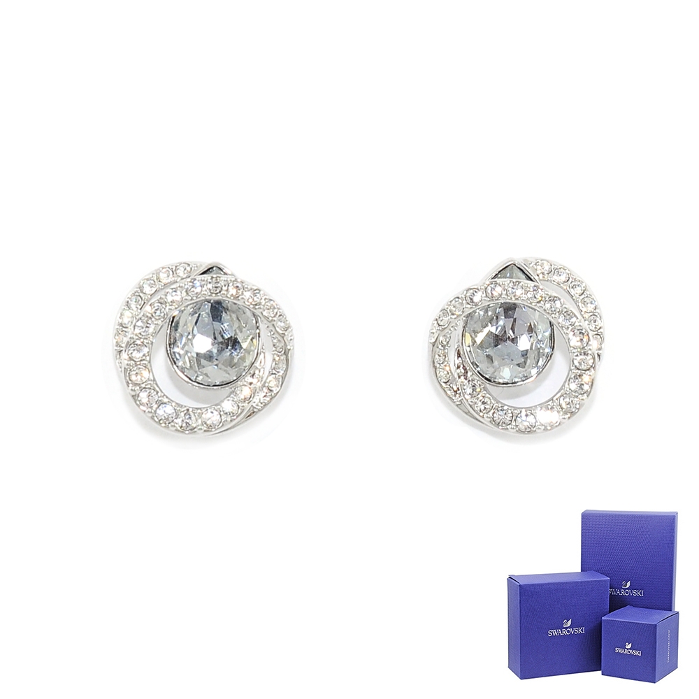 Amazon.com: Generation clip earrings, Long, White, Rhodium plated:  Clothing, Shoes & Jewelry