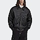 Adidas C L Jkt [HR8936] 男 皮革飛行外套 休閒 寬鬆 舒適 經典 穿搭 亞洲版 黑 product thumbnail 1