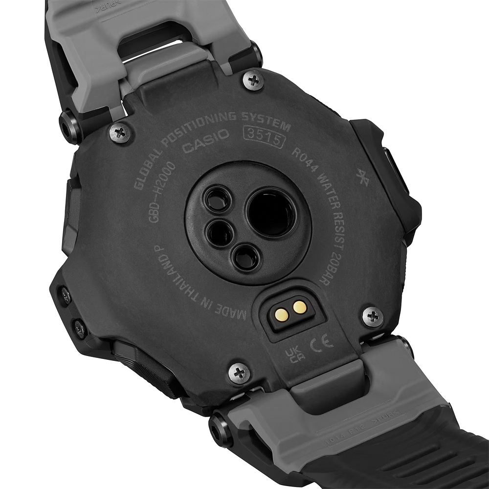 CASIO 卡西歐 G-SQUAD 心率偵測 GPS 藍芽 太陽能多元運動手錶-黑 GBD-H2000-1B | G-SHOCK |  Yahoo奇摩購物中心