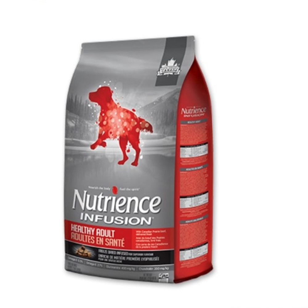 加拿大Nutrience紐崔斯INFUSION天然糧系列-成犬(牛肉+豬肉) 10kg(22lbs) (NT-I6128)