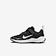 Nike Revolution 7 PSV [FB7690-003] 中童 慢跑鞋 運動 休閒 魔鬼氈 舒適 緩震 黑白 product thumbnail 1