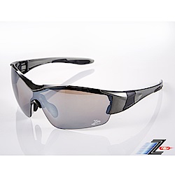 【Z-POLS】全新設計外型 一片式電鍍鏡面帥氣運動太陽眼鏡