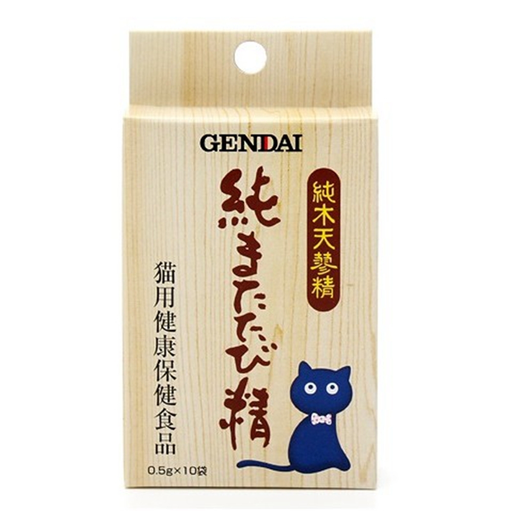 日本GENDAI現代-純木天蓼精(貓用健康保健食品) 0.5gx10袋 (OD0230) 兩入組