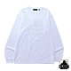 XLARGE L/S TEE EMBROIDERY OG長袖T恤-白 product thumbnail 1