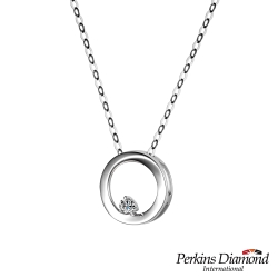 PERKINS 伯金仕 - Circle系列 18K金鑽石項鍊