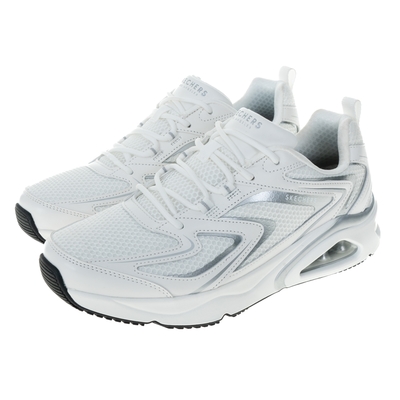 SKECHERS 男鞋 休閒系列 TRES-AIR UNO - 183075WHT