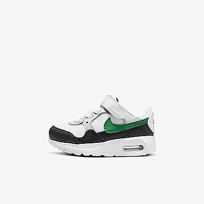 Nike Air Max SC TDV [CZ5361-112] 小童 休閒鞋 運動 經典 慢跑 氣墊 魔鬼氈 白黑綠