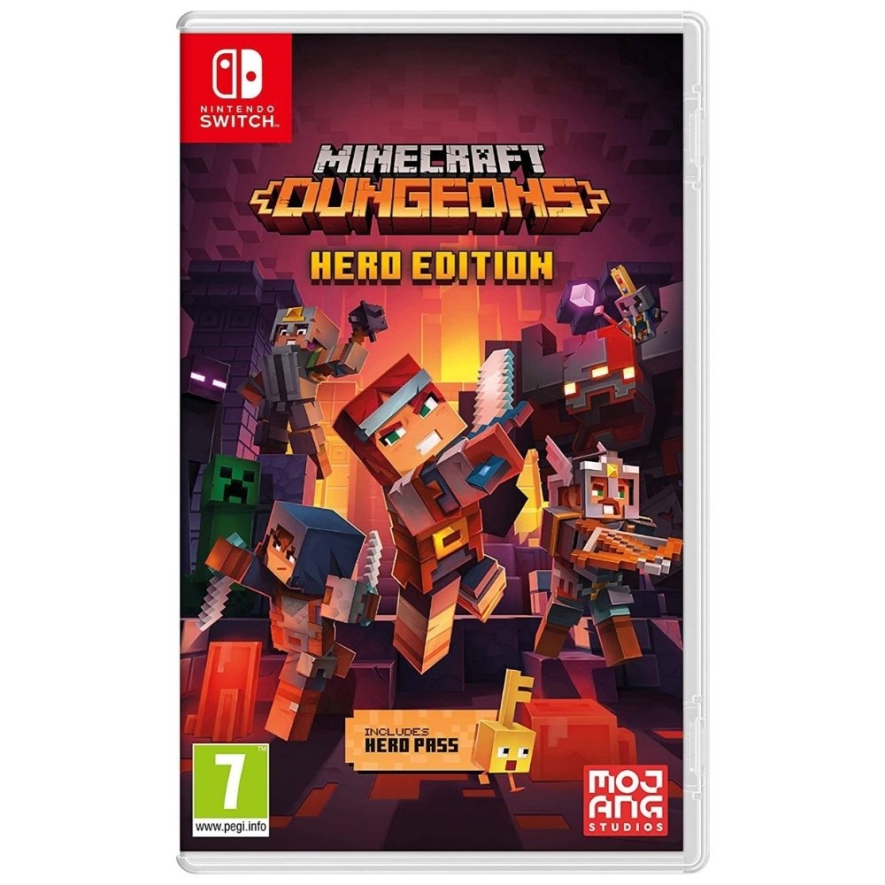 任天堂Nintendo Switch 我的世界：地下城英雄版Minecraft 中英文版