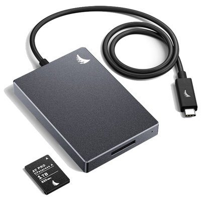 ANGELBIRD AV PRO CFexpress Type A 1TB 記憶卡 + CFexpress CARD READER Type A 讀卡機 套組 公司貨