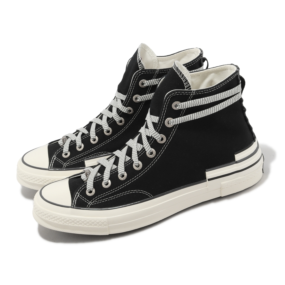 Converse 帆布鞋 Chuck 70 Hacked Heel HI 男鞋 女鞋 黑 1970 拼接 高筒 休閒鞋 A07982C