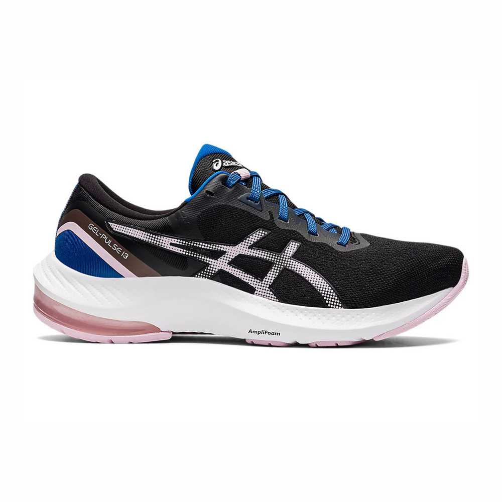 Asics GEL-Pulse 13 [1012B035-002] 女 慢跑鞋 運動 休閒 輕量 支撐 緩衝 彈力 黑粉