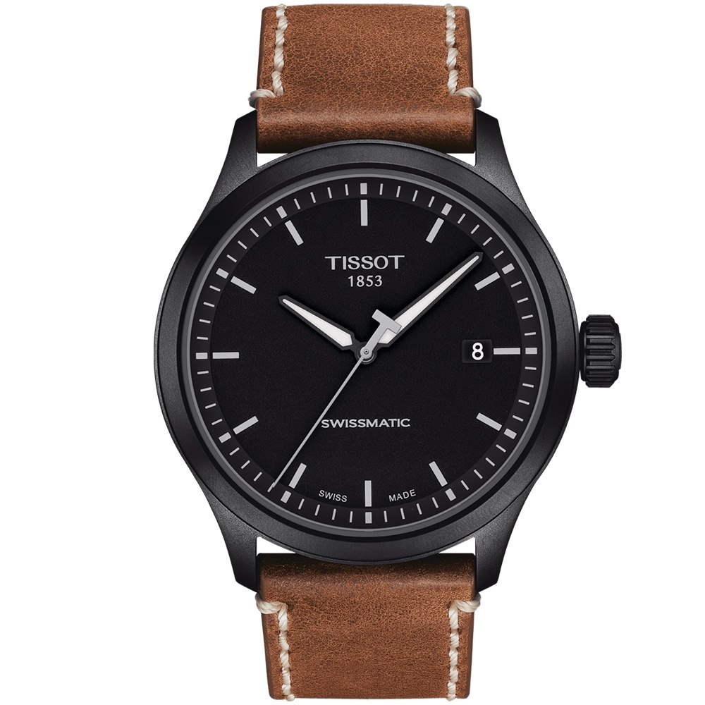 TISSOT 天梭 官方授權GENT XL SWISSMATIC 優雅時尚機械錶(T1164073605101)43mm