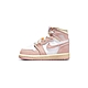 Nike Jordan 1 Retro High OG 小童 粉白 仿舊 麂皮 喬丹 經典 休閒鞋 FD2598-600 product thumbnail 1