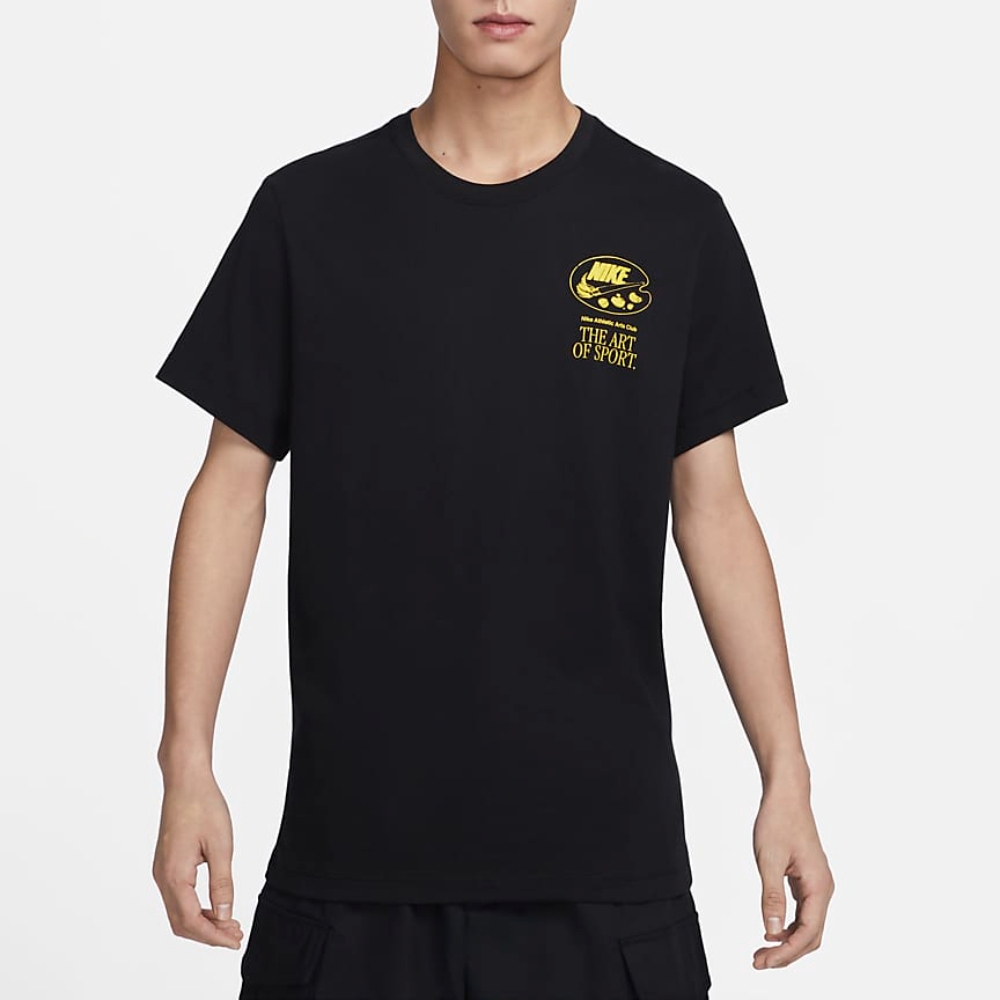 NIKE 上衣 男款 短袖上衣 運動 AS M NSW TEE ART IS SPORT LBR 黑 FB9799-010(2S3148)