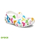 Crocs卡駱馳 (中性鞋) 卡蒂蝴蝶印花經典克駱格-206375-99Q product thumbnail 1