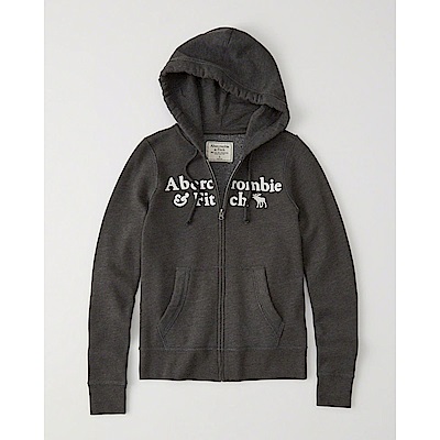 AF a&f Abercrombie & Fitch 女 外套 灰 0273