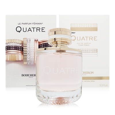 Boucheron 伯瓊 Quatre 伯瓊經典環戒女性淡香精 EDP 100ml (平行輸入)