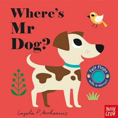 Where s Mr Dog? 小狗在哪裡?不織布翻翻書