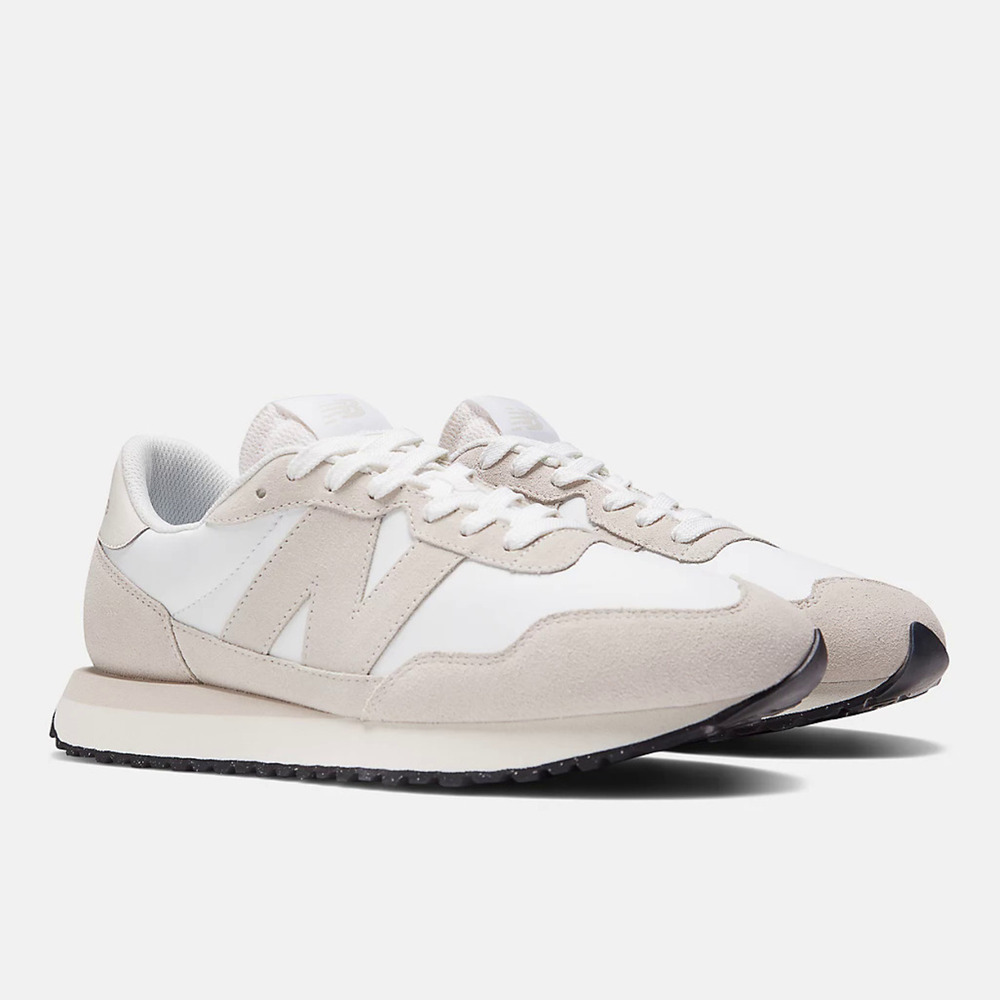 New Balance [MS237SE] 男女休閒鞋運動復古237系列麂皮穿搭紐巴倫灰白