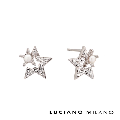 LUCIANO MILANO 星殞純銀耳環