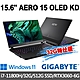 GIGABYTE技嘉 AERO 15 OLED KD 15.6吋 創作者筆電 (i7-11800H/32G/512G SSD/RTX3060-6G/Win11Pro-32G特仕版) product thumbnail 1