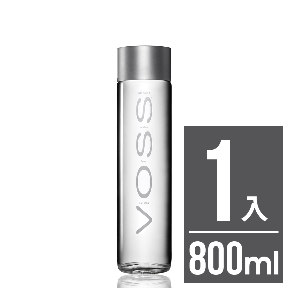 VOSS挪威芙絲 極致純淨礦泉水(時尚玻璃瓶800ml)