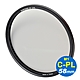 SUNPOWER M1 C-PL ULTRA Circular filter 超薄框奈米鍍膜偏光鏡/ 58mm product thumbnail 1