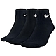 Nike 襪子 Performance 男女款 短襪 黑 三雙入 薄款 小勾 短襪 SX4706-001 product thumbnail 1