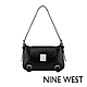 NINE WEST LELAND 金釦肩背包-黑色(136473) product thumbnail 1