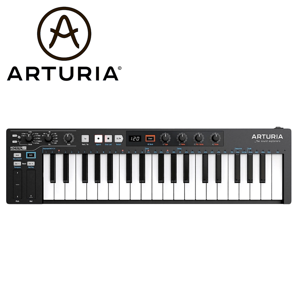 Arturia Keystep 37 MIDI 鍵盤控制器 限量黑色款