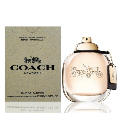 Coach Eau de Parfum 時尚經典女性淡香精 90ml Tester 包裝 (原廠公司貨)