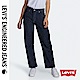 Levis 女款 Baggy 高腰寬鬆版繭型牛仔褲 LEJ 3D褲 彈性布 product thumbnail 2