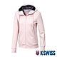 K-SWISS  Hoodie W/Fur Jacket 刷毛連帽外套-女-粉紅 product thumbnail 1