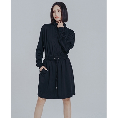 設計所在Style-早秋新款韓版黑色通勤洋裝