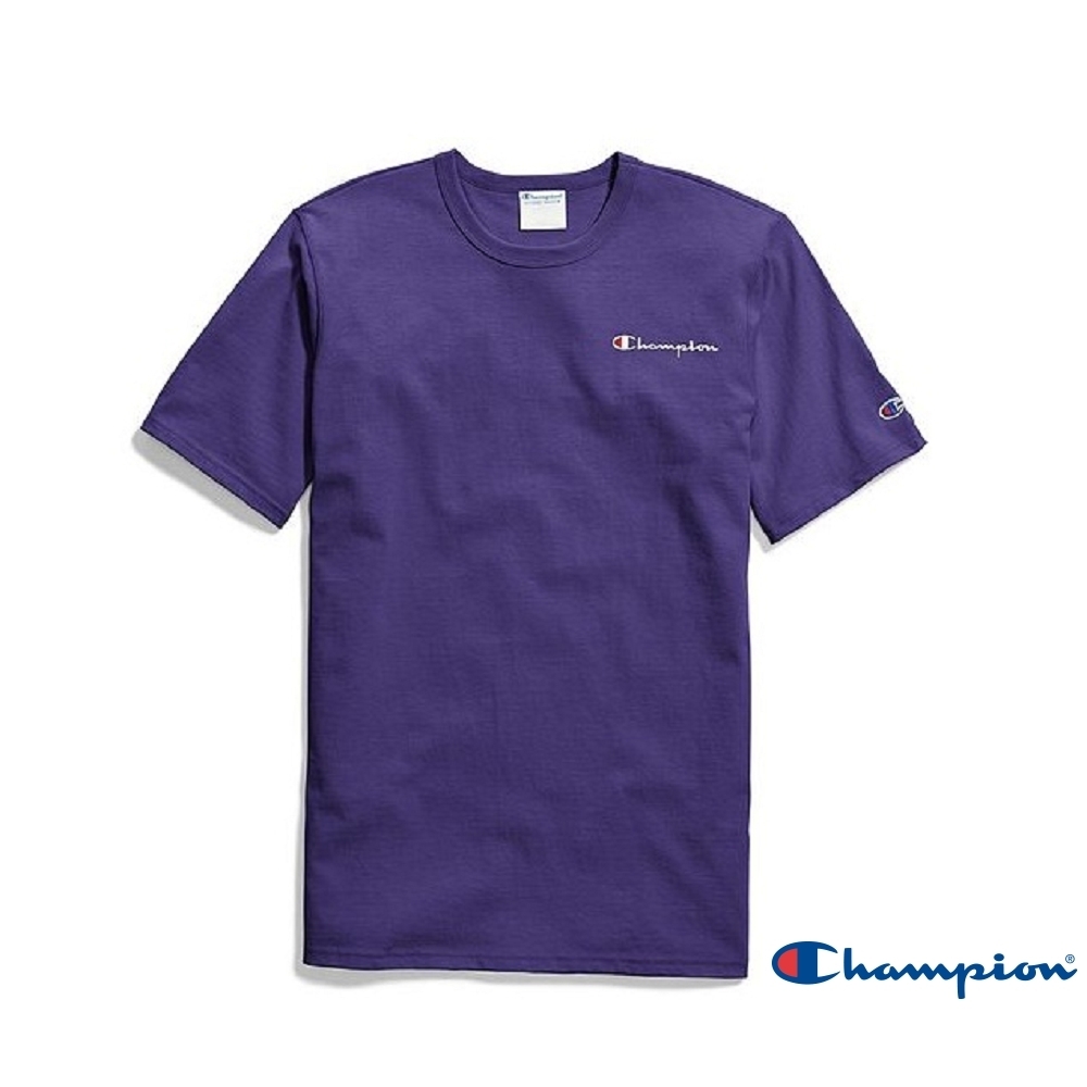 Champion Life草寫Logo短T 紫