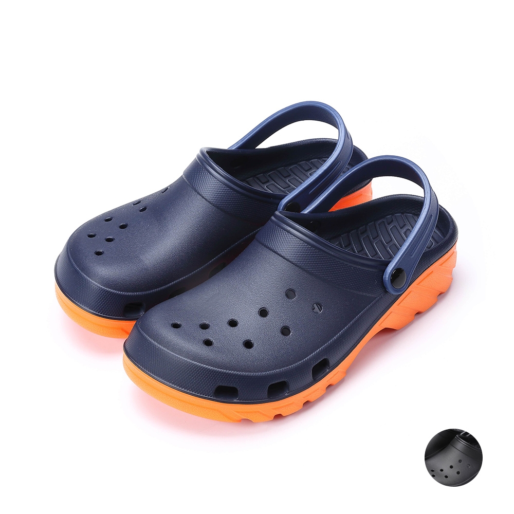ARRIBA艾樂跑男女鞋-兩穿款輕量涼拖鞋-藍/黑(61515) product image 1