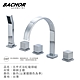 BACHOR 五件式浴缸龍頭組鉻色Y26318-5-無安裝 product thumbnail 1