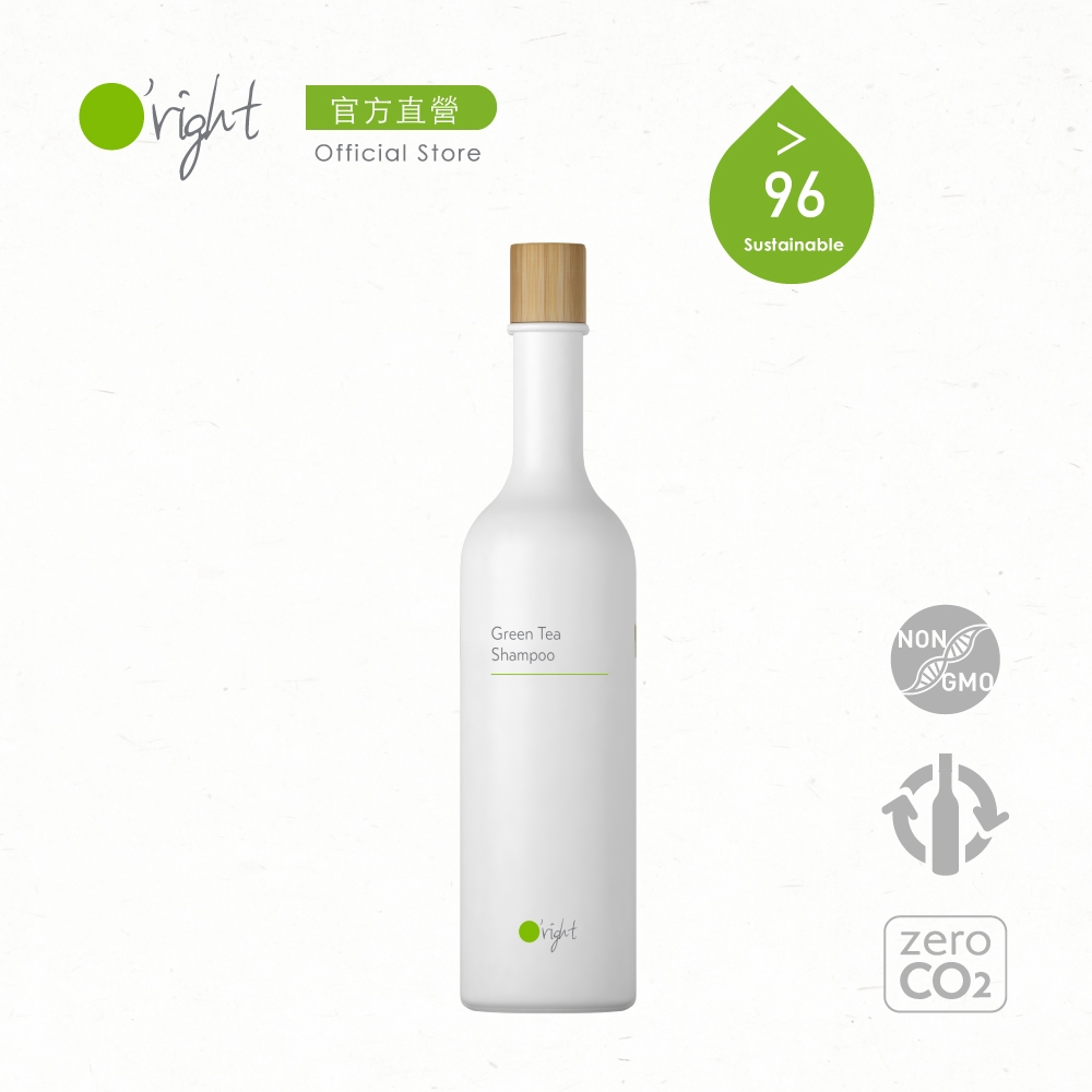 O’right 歐萊德 綠茶洗髮精400ml