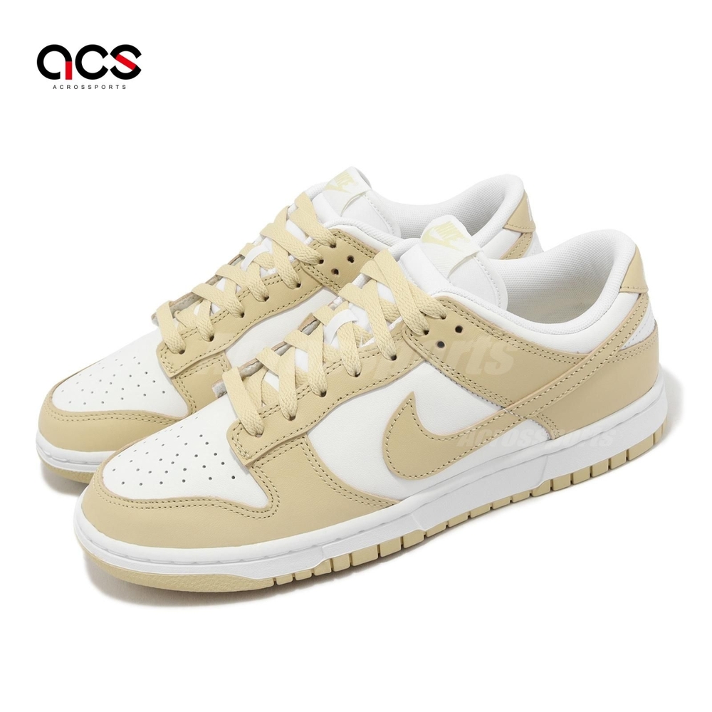 Nike 休閒鞋 Dunk Low Retro BTTYS 男鞋 白 奶茶 Team Gold DV0833-100