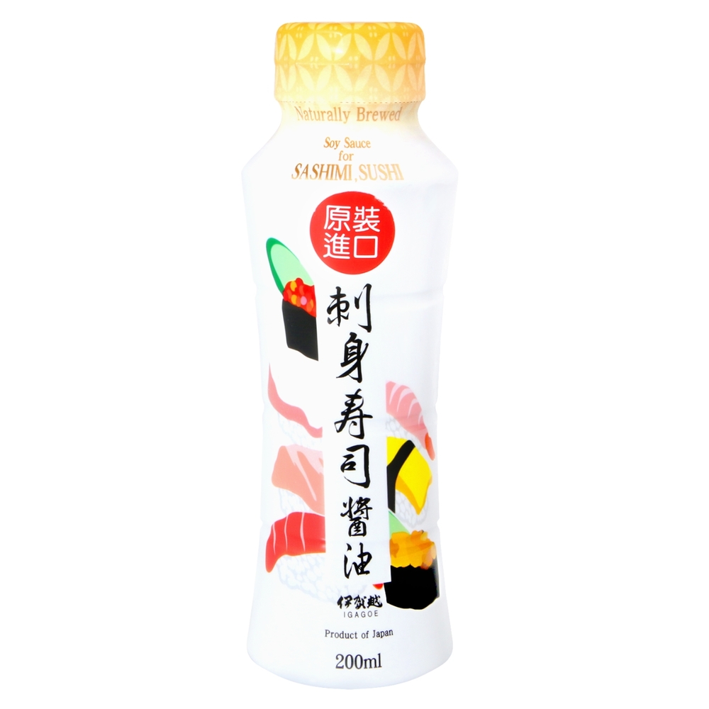 (即期良品)伊賀越 伊賀越生魚片壽司醬油(200ml)