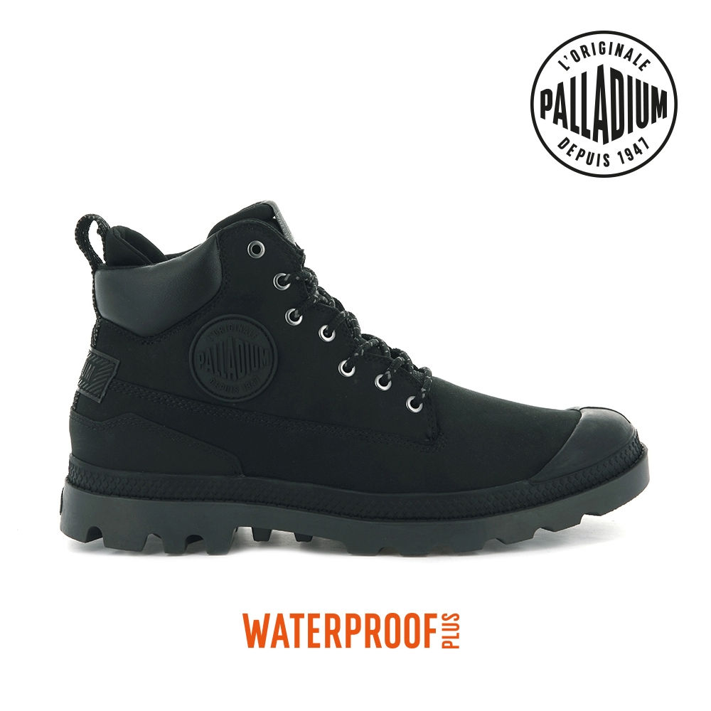 PALLADIUM PAMPA SC OUTSIDER WP+皮革防水靴-中性-黑