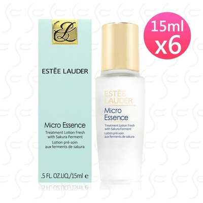 ESTEE LAUDER雅詩蘭黛 微分子肌底原生露櫻花輕盈版15ml*6