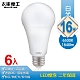 太星電工 (6入) 16W超節能LED燈泡/白光 A816W*6 product thumbnail 1