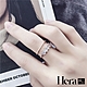 【Hera 赫拉】雙層設計不規則水鑽開口戒指-2色 H110120301 product thumbnail 1