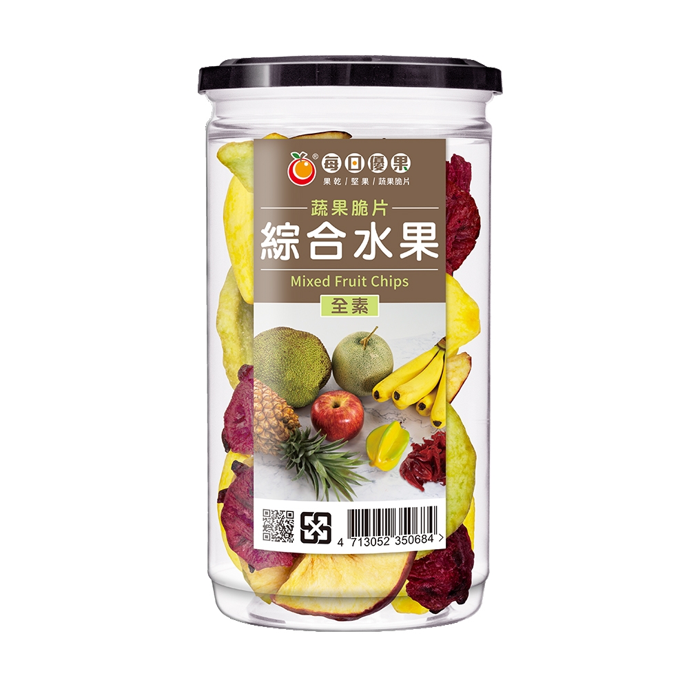 每日優果 罐裝綜合水果脆片(135g)