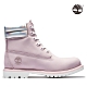 Timberland 女款淺粉磨砂革防水6吋靴|A25Z2 product thumbnail 1