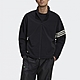 adidas 愛迪達 外套 男款 運動外套 風衣外套 三葉草 國際碼 NEW C TRACKTOP 黑 HM1868 product thumbnail 1