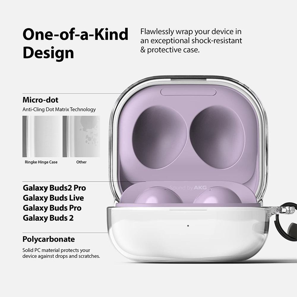 【Ringke】三星 Galaxy Buds 2 Pro / Buds 2 / Buds Pro / Buds Live [Hinge]  藍牙耳機盒專用保護套防摔殼 | 其他周邊 | Yahoo奇摩購物中心